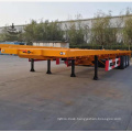 3 Axles Container Semi Trailer Farm Flatbed Trailer